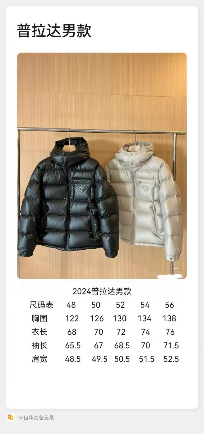 Armani Down Jackets